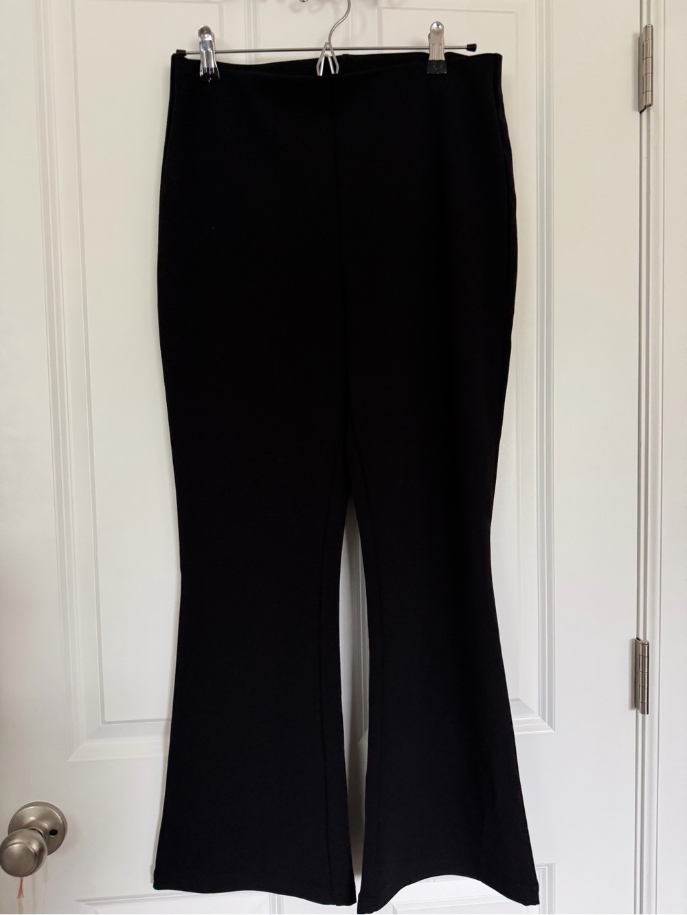 H&M Black Flare Stretch Pants